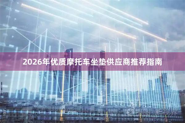 2026年优质摩托车坐垫供应商推荐指南