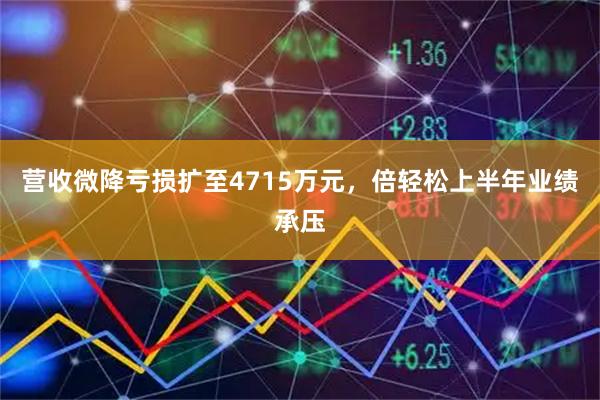 营收微降亏损扩至4715万元,倍轻松上半年业绩承压
